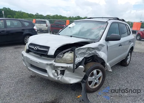 2006 Hyundai Tucson Gl из США, поврежденный, VIN KM8JM12B56U460703